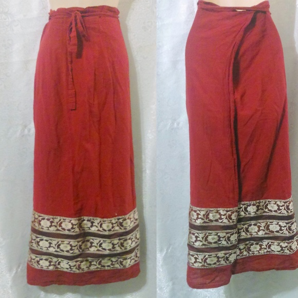 Milijana Skirts Milijana Girl Skirt Mission Maxi Wrap Skirt Poshmark